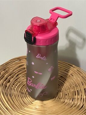 Barbie waterbottle with Flip cap new back to school hydrate